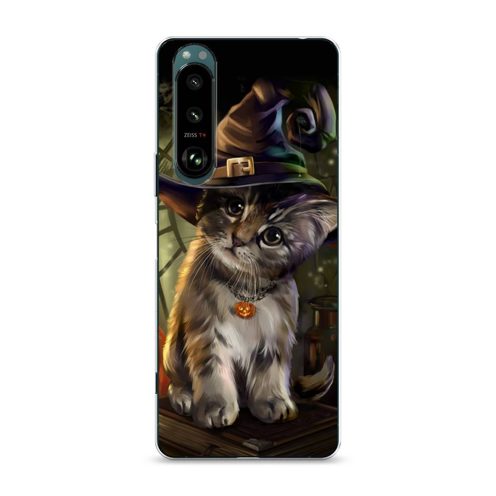 

Чехол Awog на Sony Xperia 1 III "Кот на Хэллоуин", Разноцветный, 54850-2