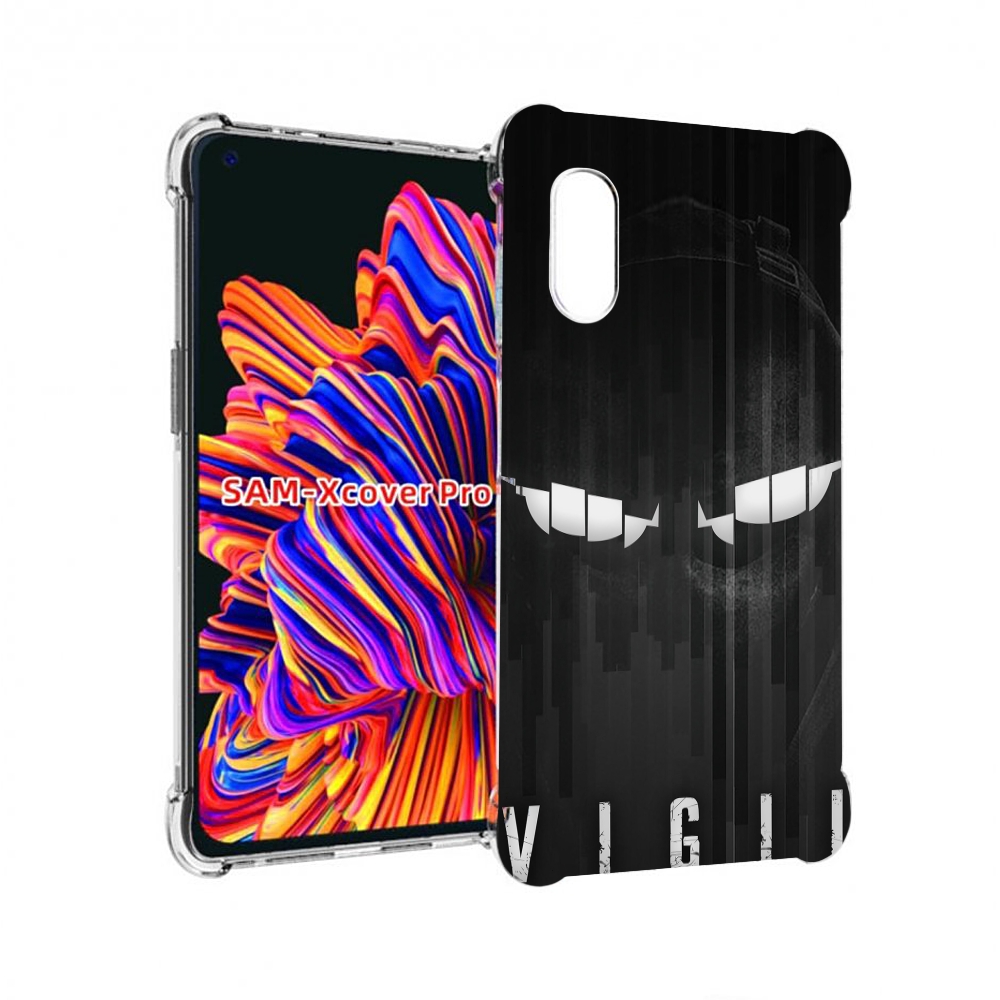 

Чехол MyPads глаза-в-ночи для Samsung Galaxy Xcover Pro 1, Прозрачный, Tocco