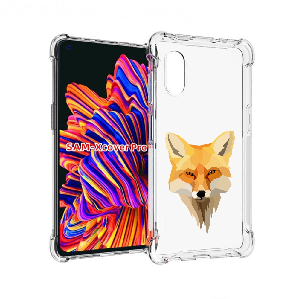 

Чехол MyPads голова-лисы для Samsung Galaxy Xcover Pro 1, Прозрачный, Tocco