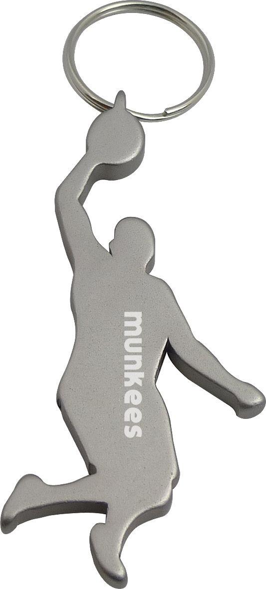 

Брелок мужской Munkees 3491, серый, 3491