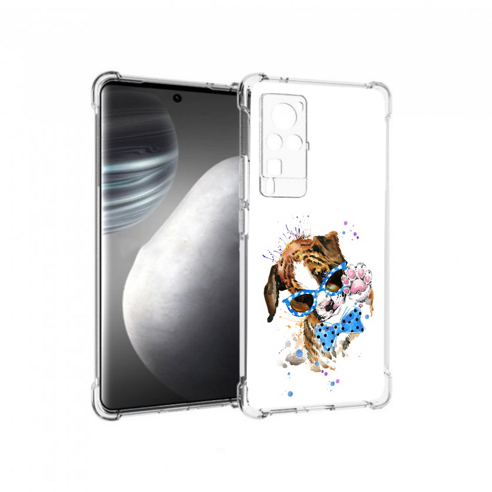 

Чехол MyPads Tocco для Vivo X60 pro лапочка (PT226972.385.434), Прозрачный, Tocco