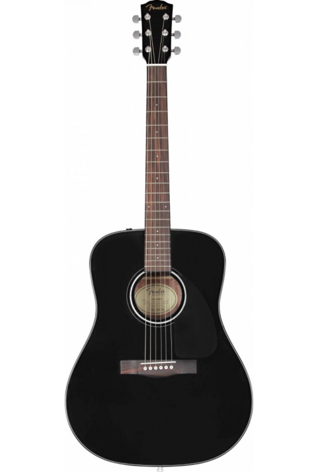 

Акустическая гитара Fender CD-60 DREAD V3 DS BLK WN, Fender (Фендер)
