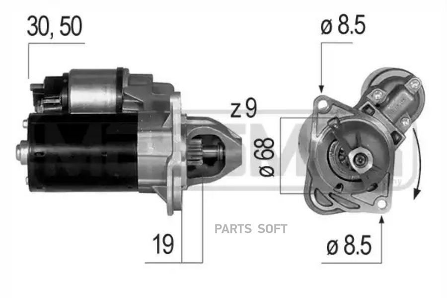 

220648_стартер! Chevrolet Aveo/Cruze, Opel Astra/Corsa/Insignia/Mokka 1.2-1.4i 10>