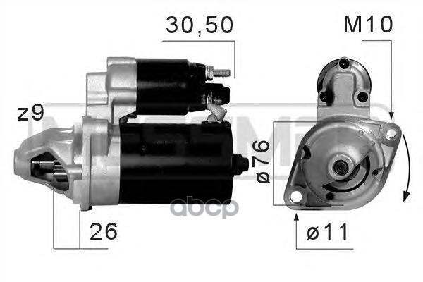 

Стартер BMW 1.6-3.0 07- 220662