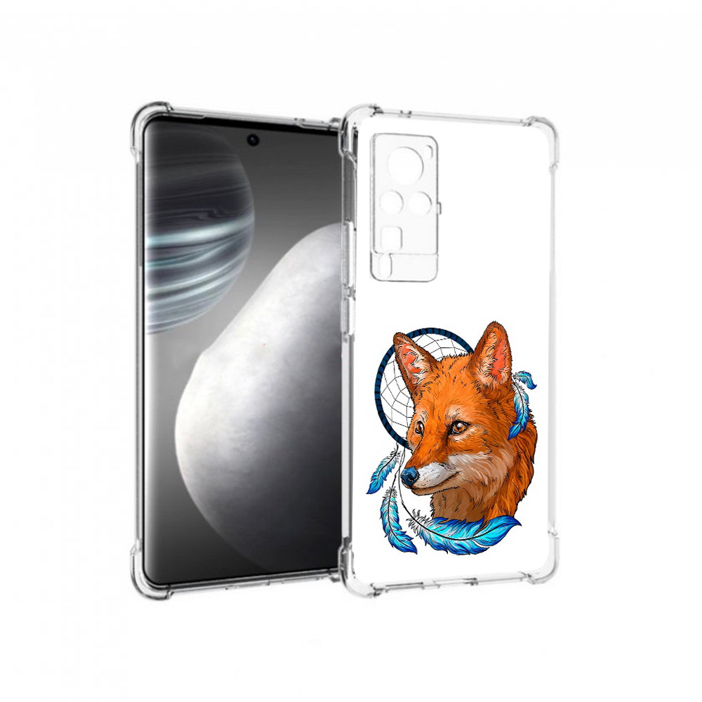 

Чехол MyPads Tocco для Vivo X60 pro лиса и ловец снов (PT226972.385.438), Прозрачный, Tocco