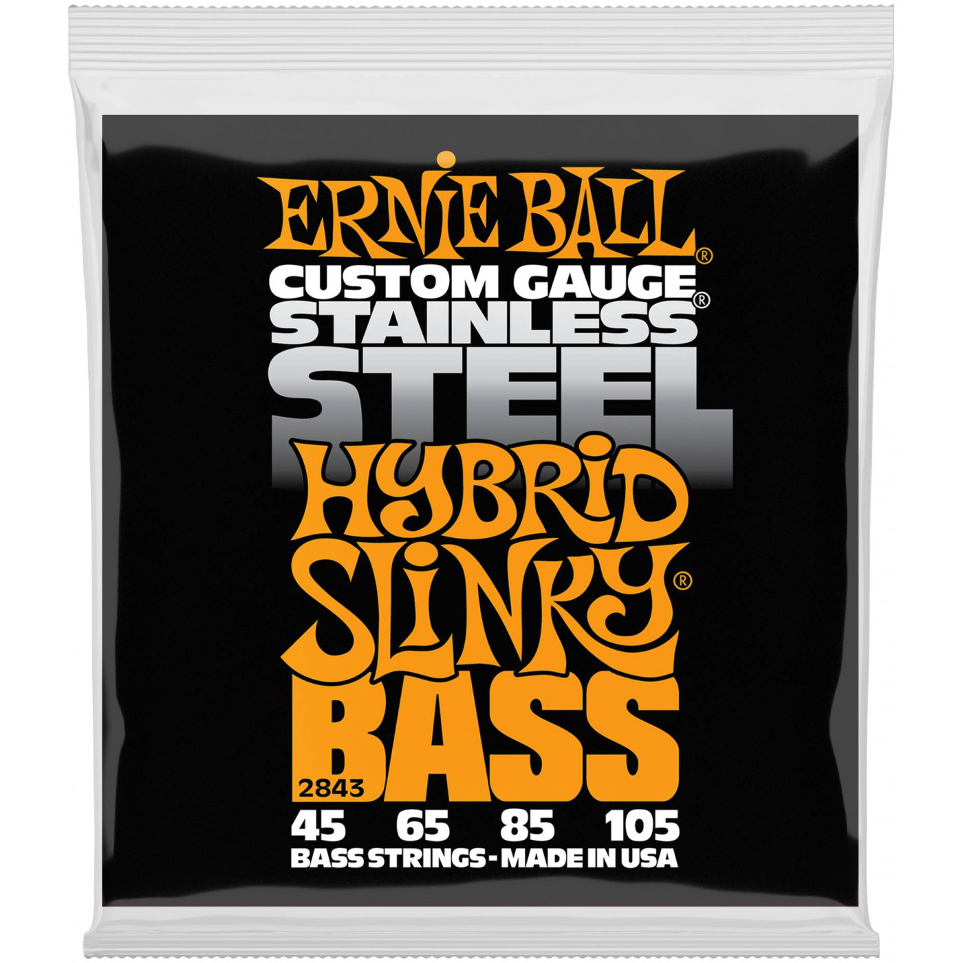 

Струны для бас-гитары Ernie Ball 2843 45-105, Ernie Ball (Эрни Бол)