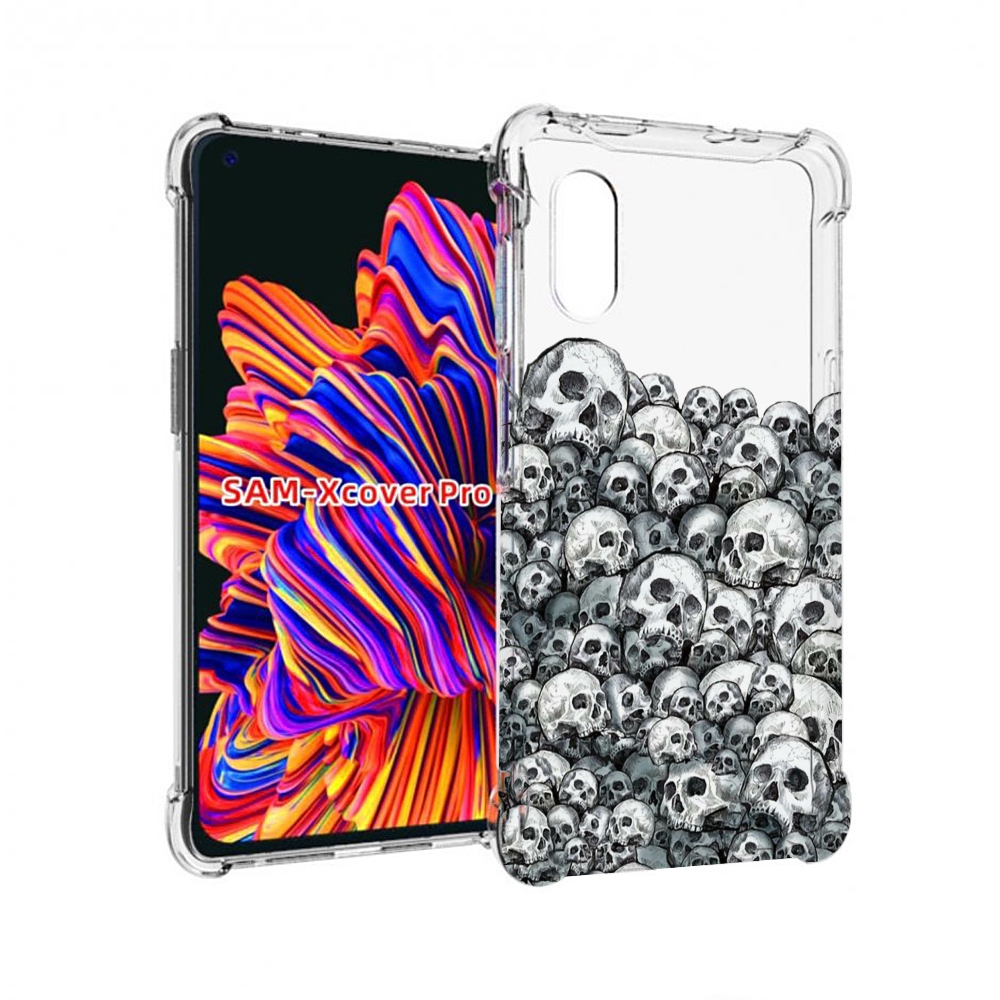 

Чехол MyPads гора из черепов для Samsung Galaxy Xcover Pro 1, Прозрачный, Tocco