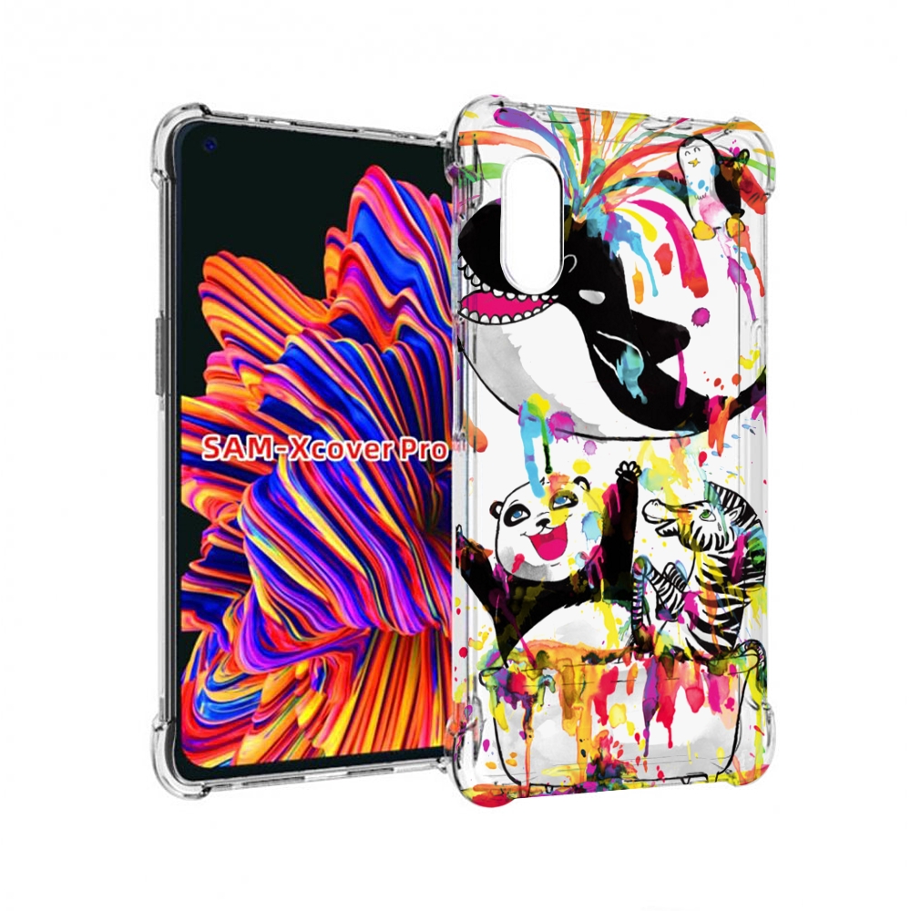 

Чехол MyPads Хиппи кит для Samsung Galaxy Xcover Pro 1, Прозрачный, Tocco
