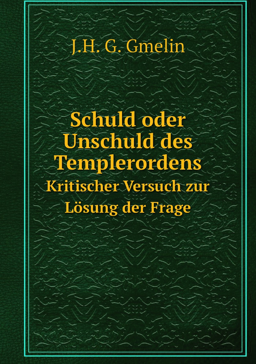 

Schuld oder Unschuld des Templerordens