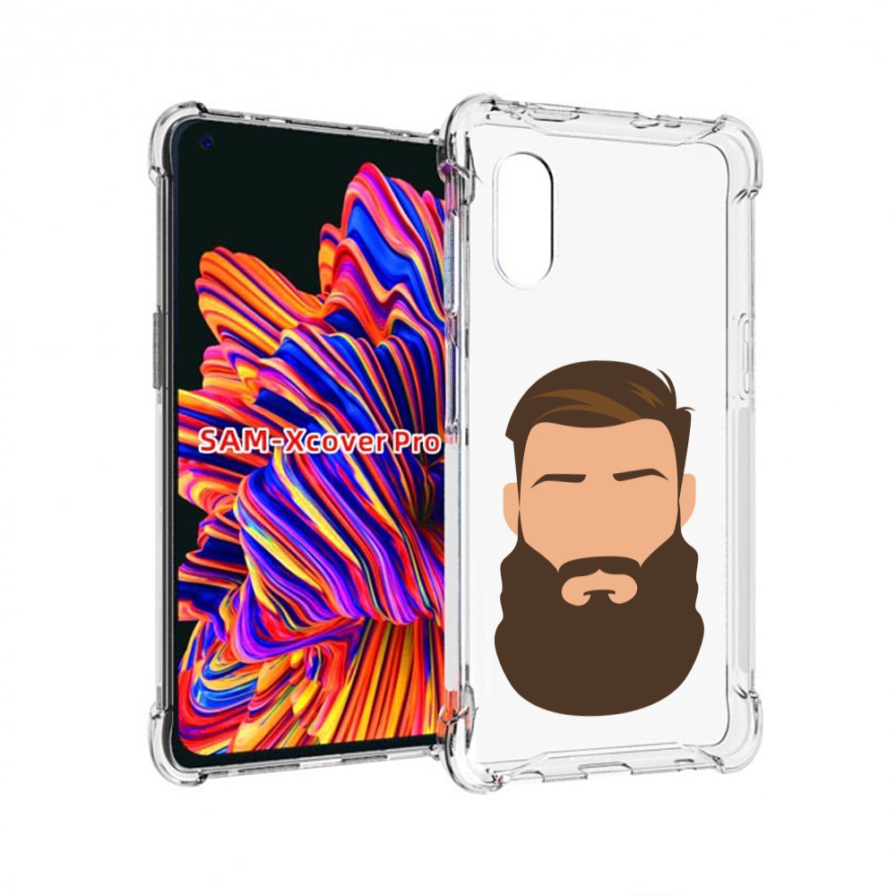 

Чехол MyPads густая-борода для Samsung Galaxy Xcover Pro 1, Прозрачный, Tocco