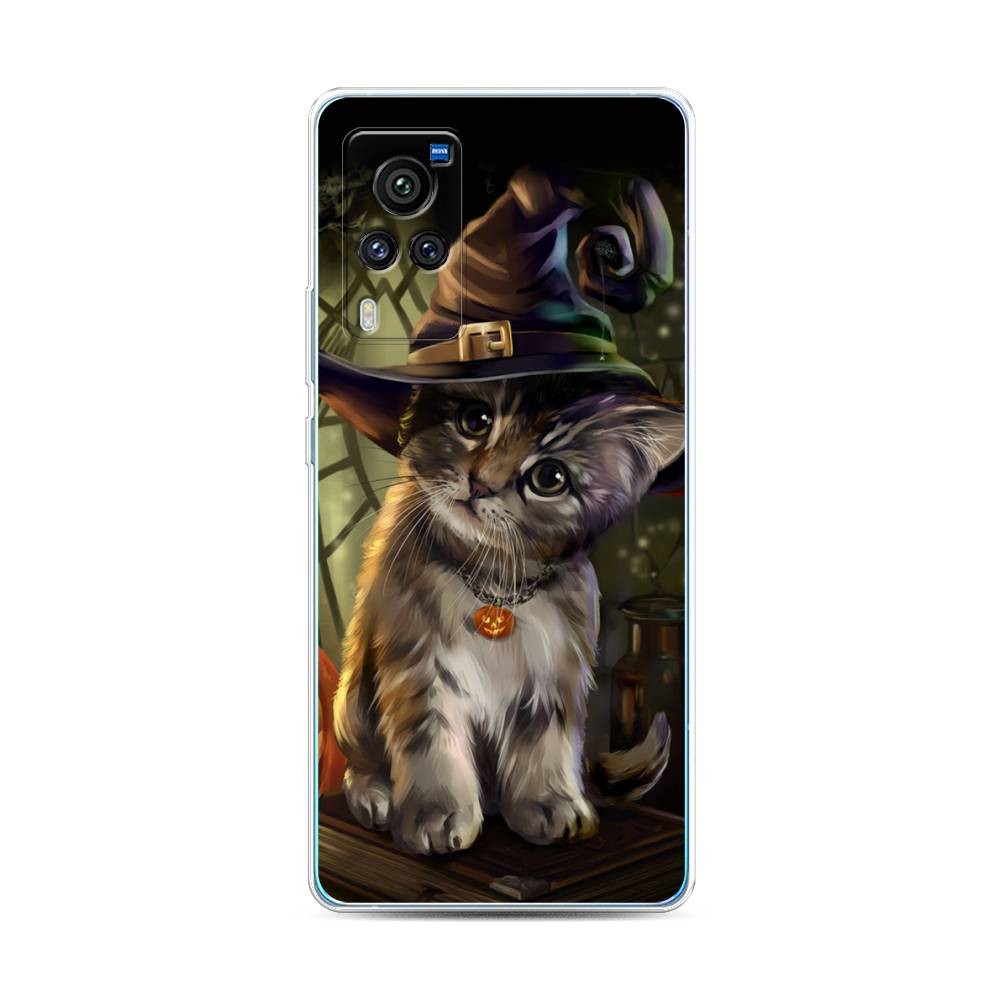 

Чехол Awog на Vivo X60 Pro "Кот на Хэллоуин", Разноцветный, 263850-2