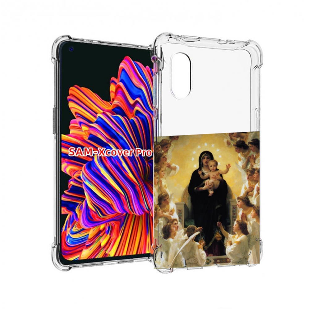 

Чехол MyPads дева-мария для Samsung Galaxy Xcover Pro 1, Прозрачный, Tocco