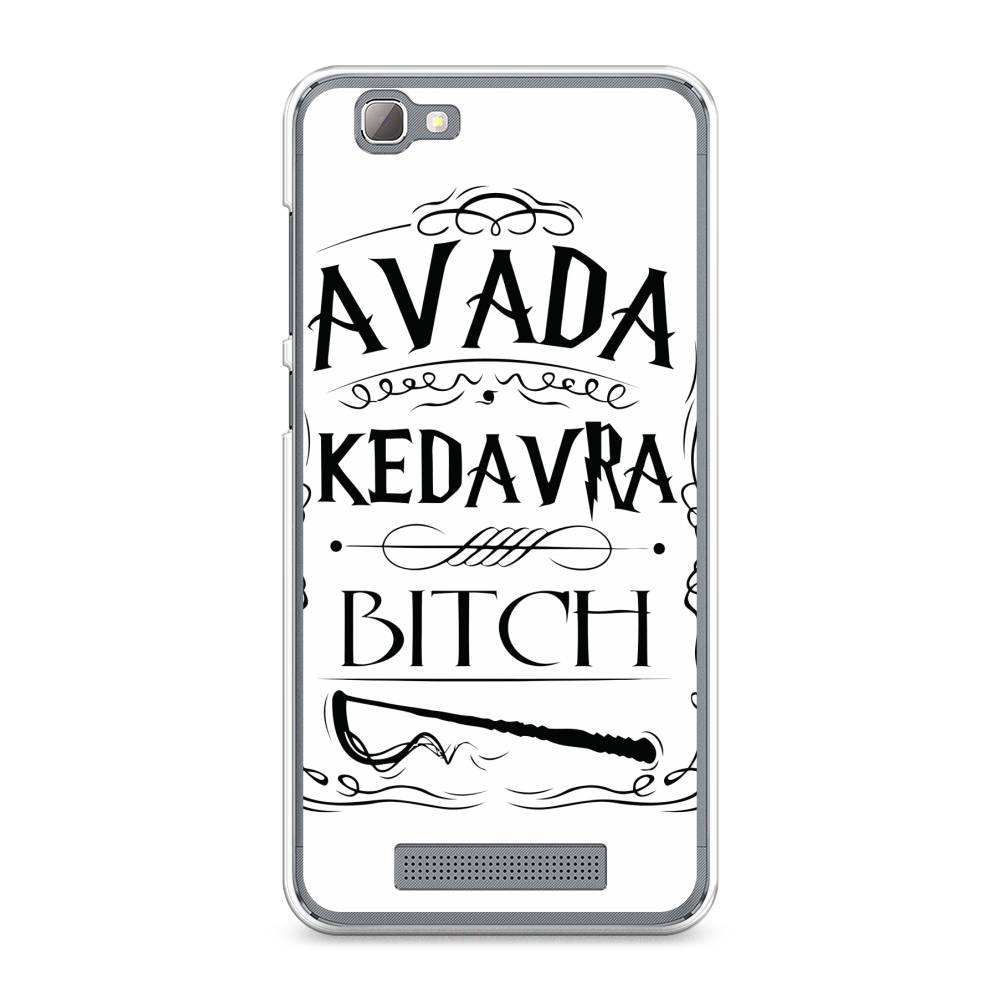 

Чехол на ZTE Blade A610 "Avada kedavra bitch", Белый;серый;черный, 130950-6
