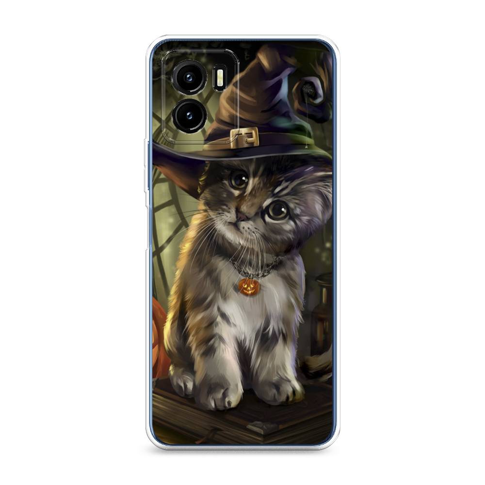

Чехол Awog на Vivo Y15s "Кот на Хэллоуин", Разноцветный, 265650-2