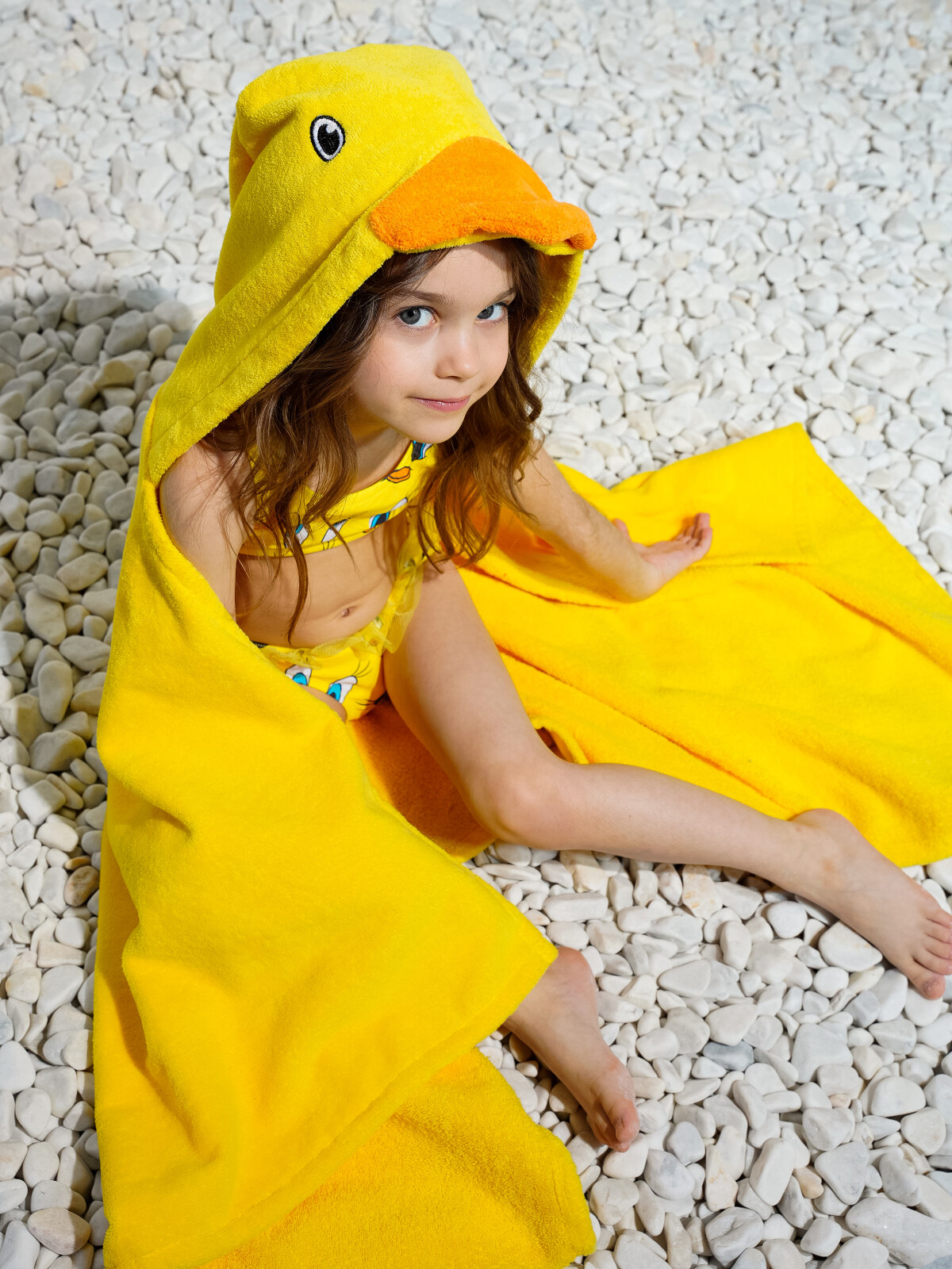 Полотенце PlayToday Kids 12322348, желтый
