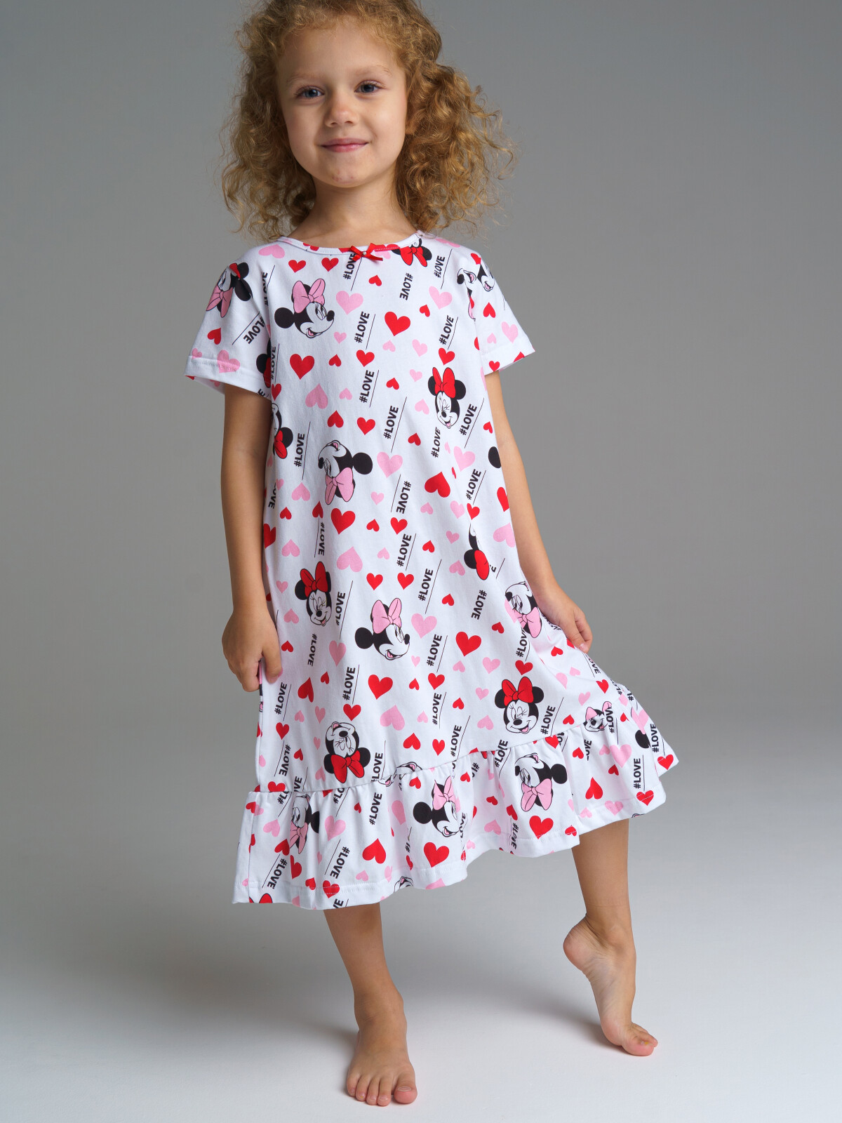 

Сорочка ночная детская PlayToday Kids 32242412, разноцветный, 104, 32242412