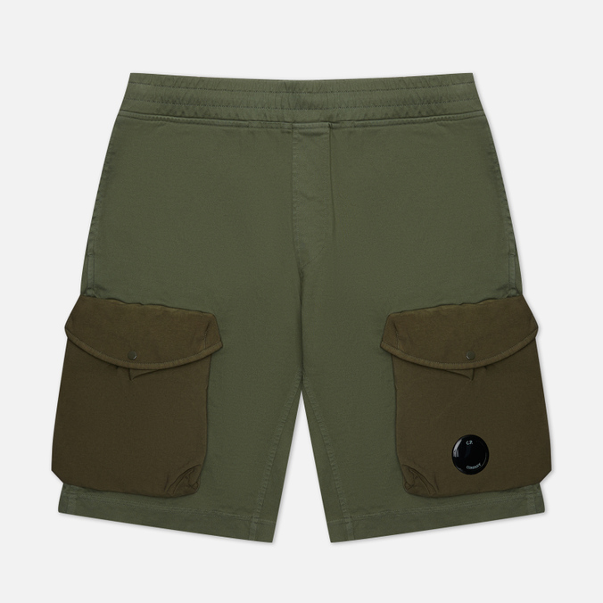 

Мужские шорты C.P. Company Heavy Jersey Mixed Cargo зелёный, Размер M, Зеленый, Heavy Jersey Mixed Cargo