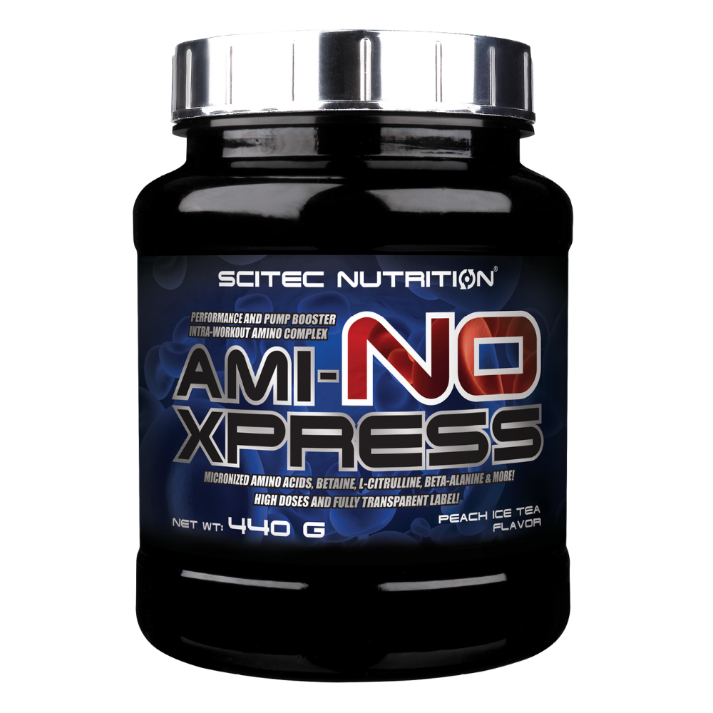Комплекс аминокислот Ami-NO Xpress Scitec Nutrition 440 г, персиковый чай