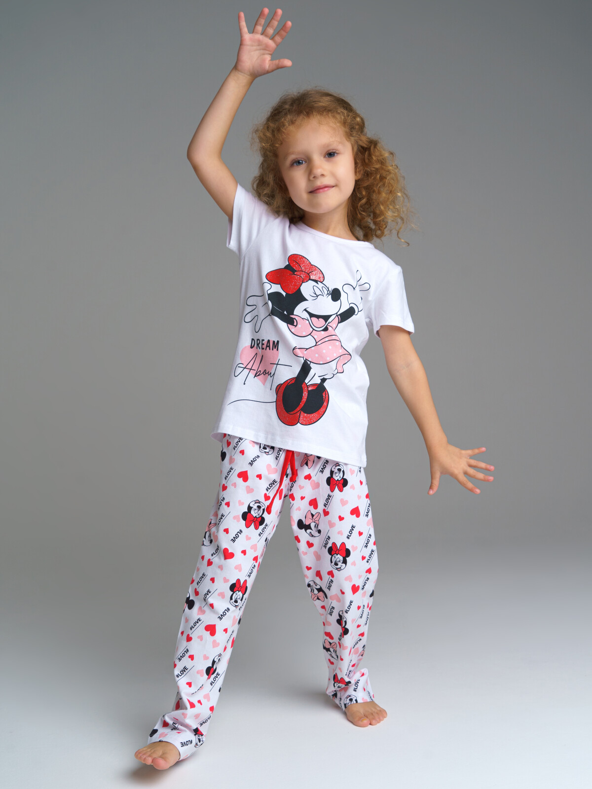 

Пижама детская PlayToday Kids 32242415, белый, разноцветный, 98, 32242415