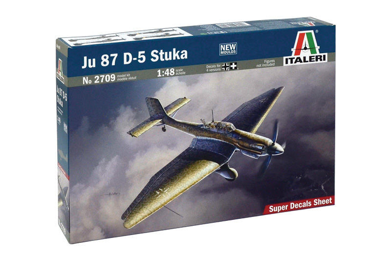 

Сборная модель Italeri 1/48 Ju 87 D-5 Stuka 2709