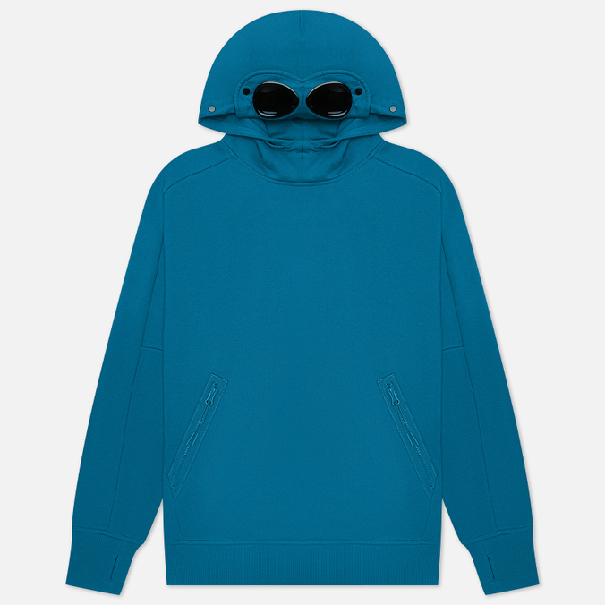 

Мужская толстовка C.P. Company Goggle Hoodie Diagonal Raised Fleece голубой, Размер L, Goggle Hoodie Diagonal Raised Fleece