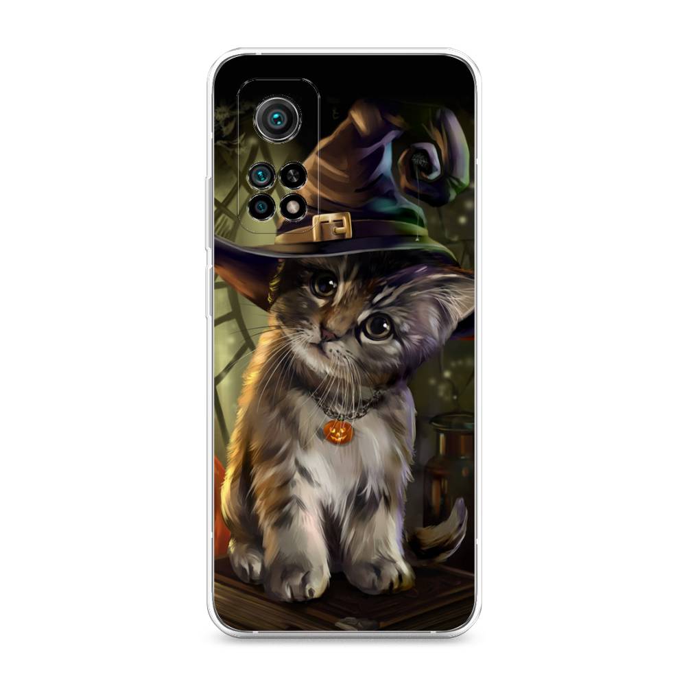 

Чехол Awog на Xiaomi Mi 10T/Mi 10T Pro "Кот на Хэллоуин", Разноцветный, 39350-2