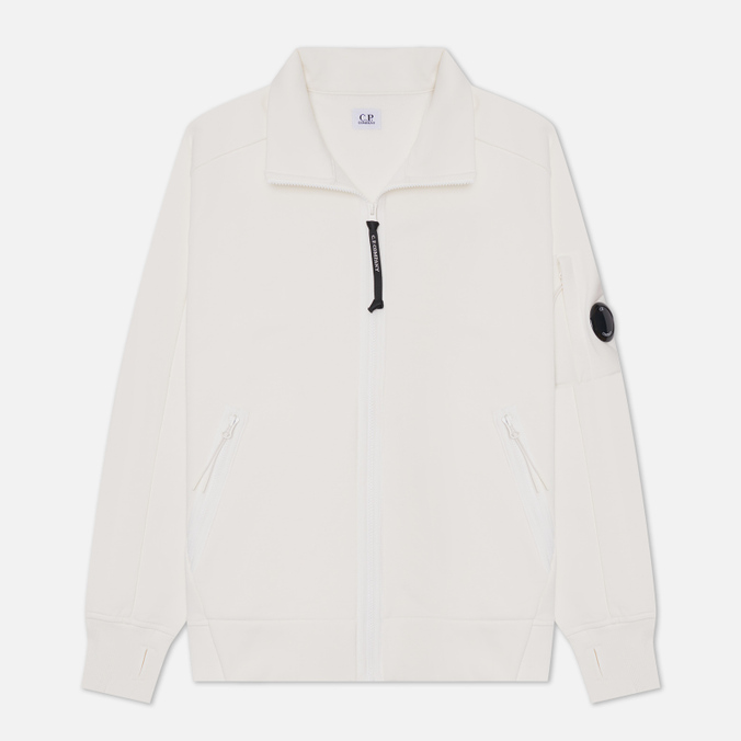 

Мужская толстовка C.P. Company Full Zipped Diagonal Raised Fleece белый, Размер XXL, Full Zipped Diagonal Raised Fleece