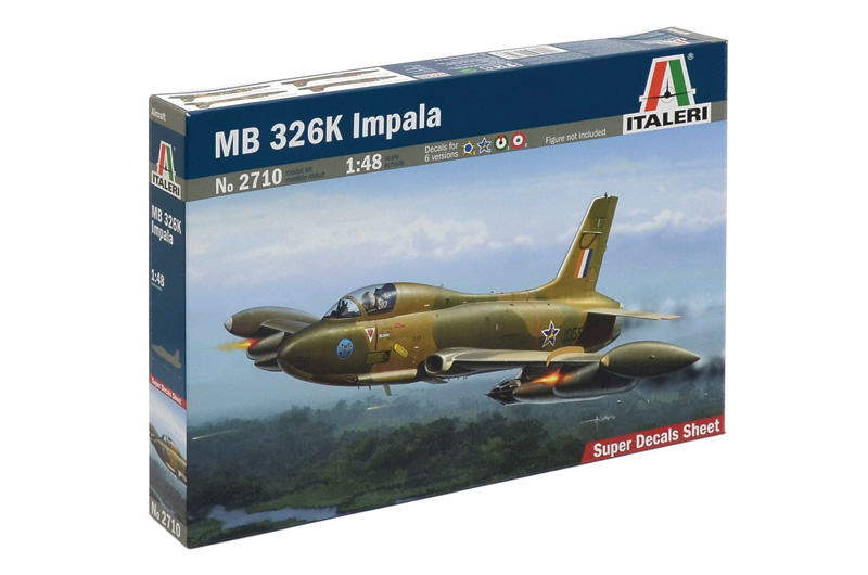 

Сборная модель Italeri 1/48 MB 326K Impala 2710