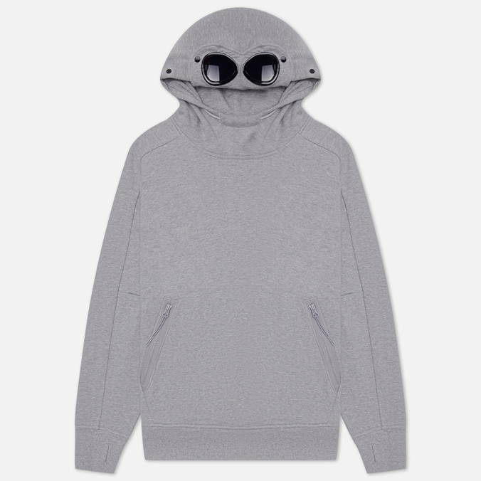 

Мужская толстовка C.P. Company Goggle Hoodie Diagonal Raised Fleece серый, Размер M, Goggle Hoodie Diagonal Raised Fleece