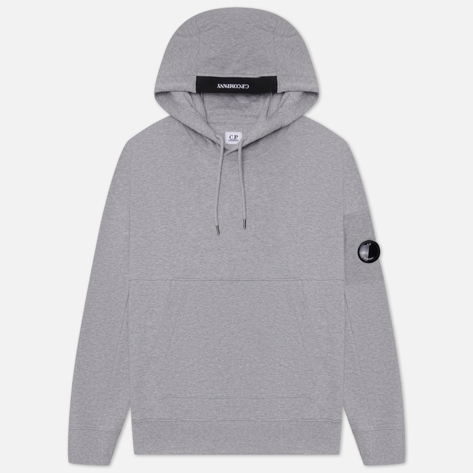 

Мужская толстовка C.P. Company Logo Hoodie Diagonal Raised Fleece серый, Размер S, Logo Hoodie Diagonal Raised Fleece