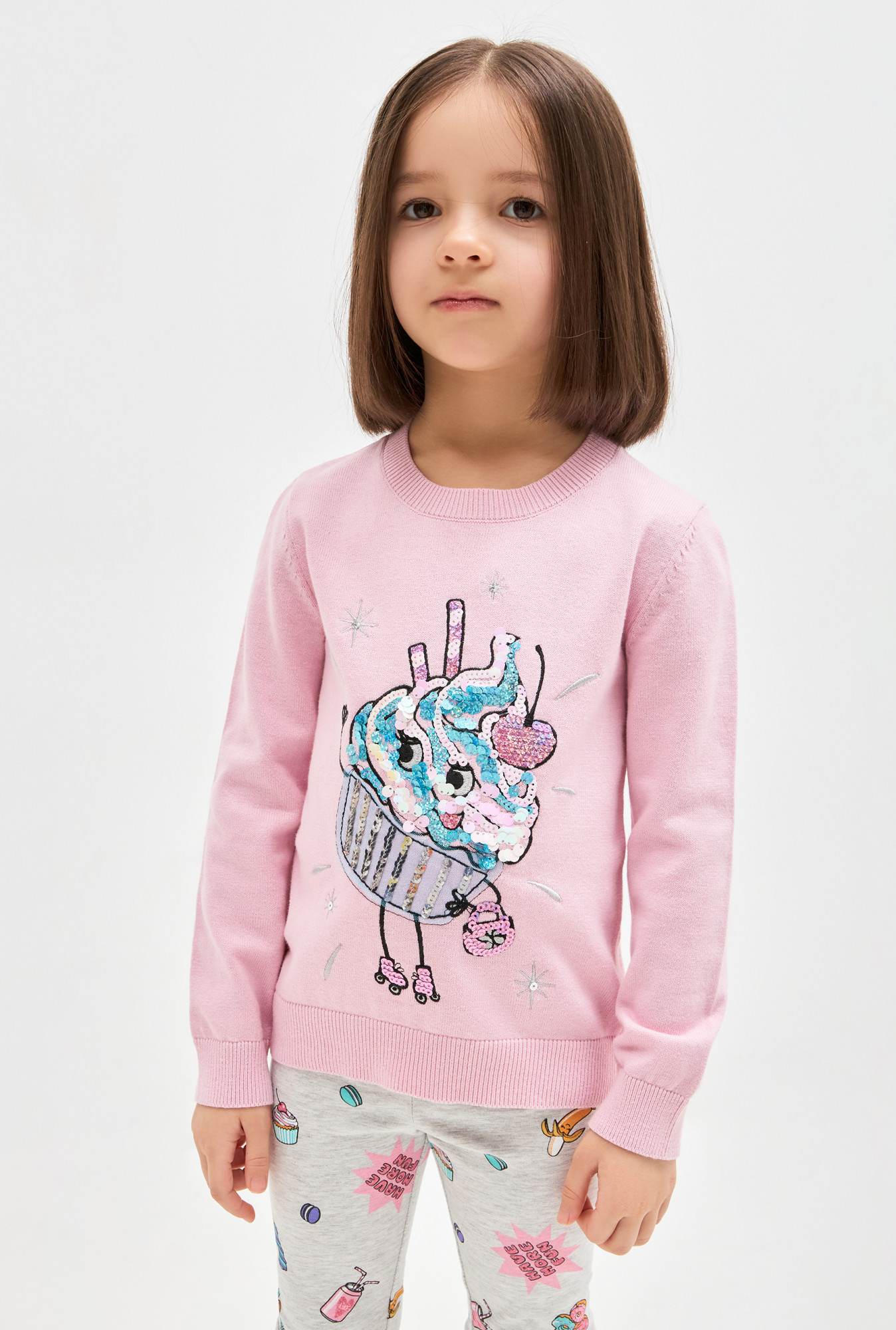 

Джемпер для девочек Acoola 20220310184 цв.розовый р.104, 20220310184