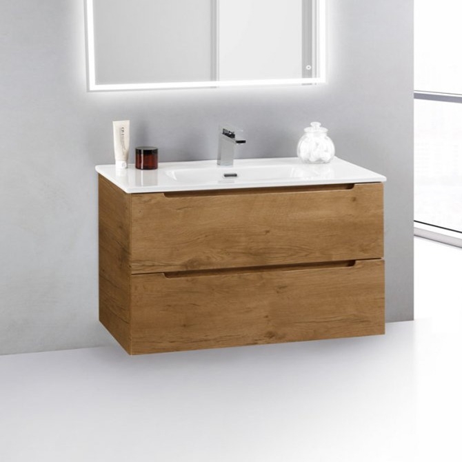 Тумба с раковиной BelBagno Etna 39 80 rovere nature 37673₽