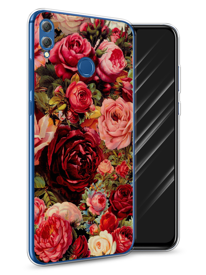 

Чехол Awog "Розы винтажные" для Honor 8X, 66750-8