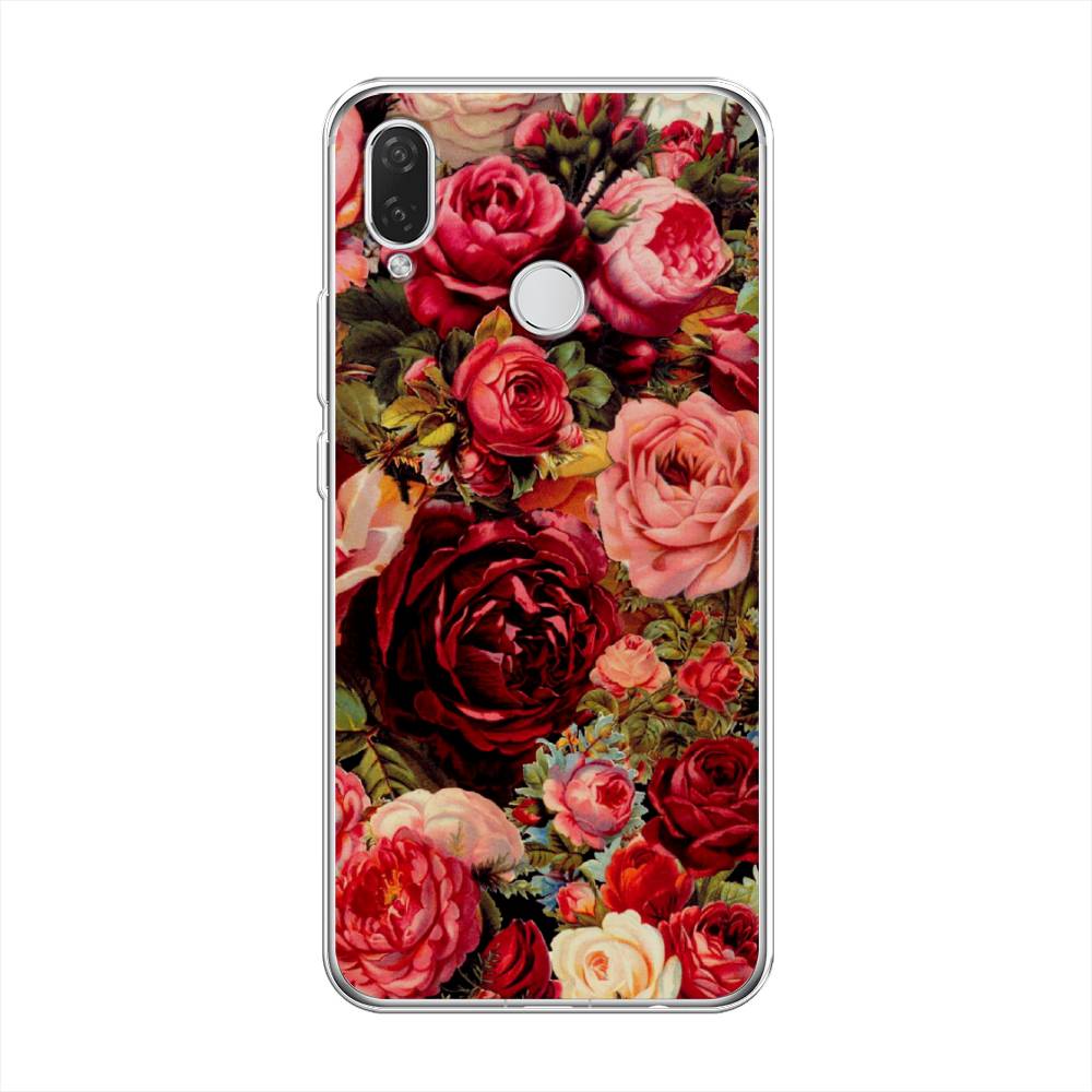 

Чехол Awog "Розы винтажные" для Huawei P Smart Plus, 68250-8