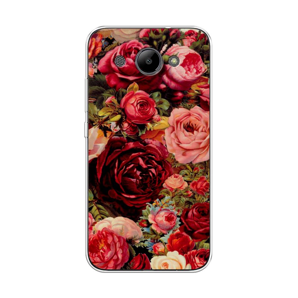

Чехол Awog "Розы винтажные" для Huawei Y3 2018, 65850-8