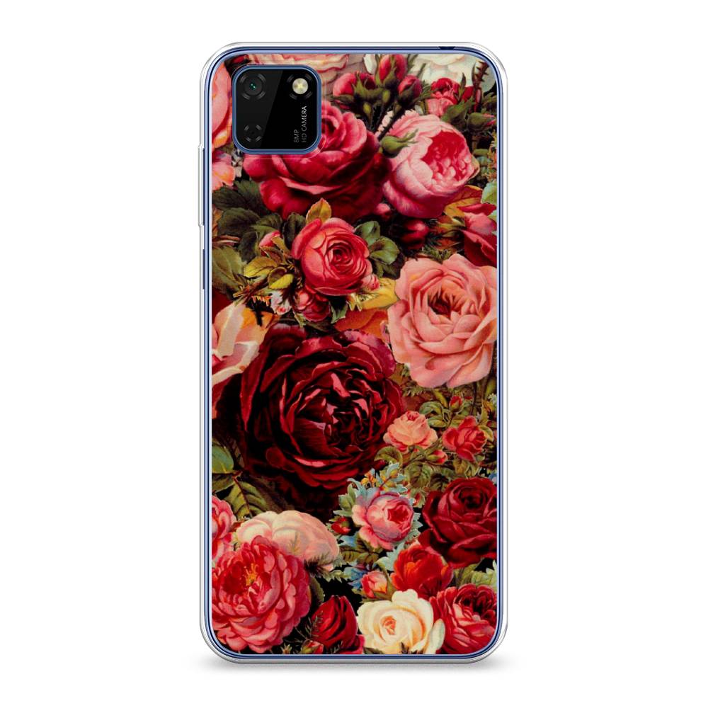 

Чехол Awog "Розы винтажные" для Huawei Y5p, 6103750-8