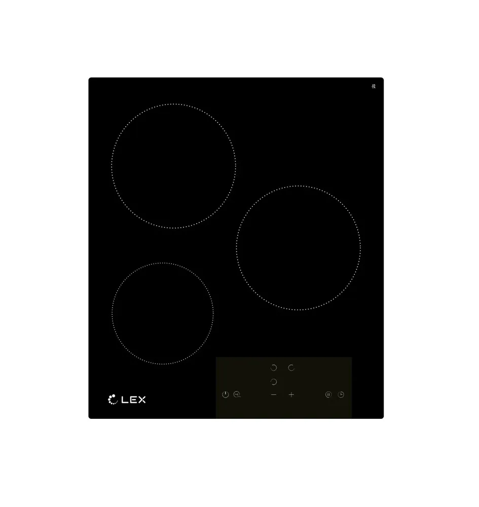 

Встраиваемая варочная панель электрическая LEX EVH 430A BL черный, EVH 430A BL
