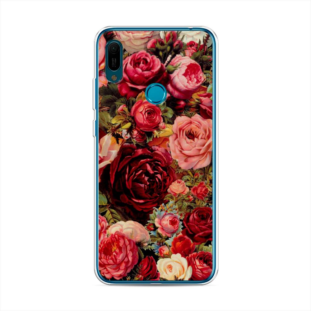 

Чехол Awog "Розы винтажные" для Huawei Y6 2019, 68650-8