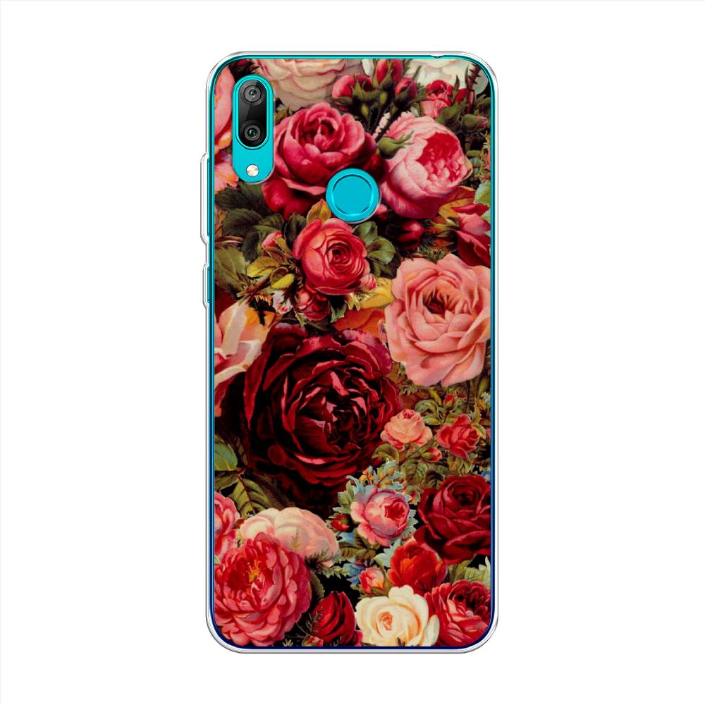

Чехол Awog "Розы винтажные" для Huawei Y7 2019, 68450-8