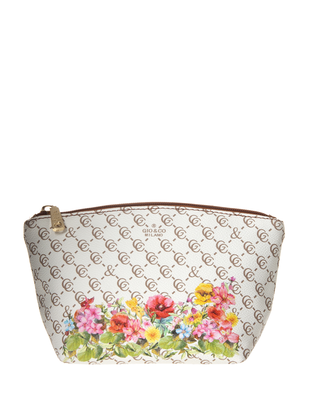 

Косметичка женская GIO&CO 04gc белая/зеленая, Белый;зеленый, 04gc