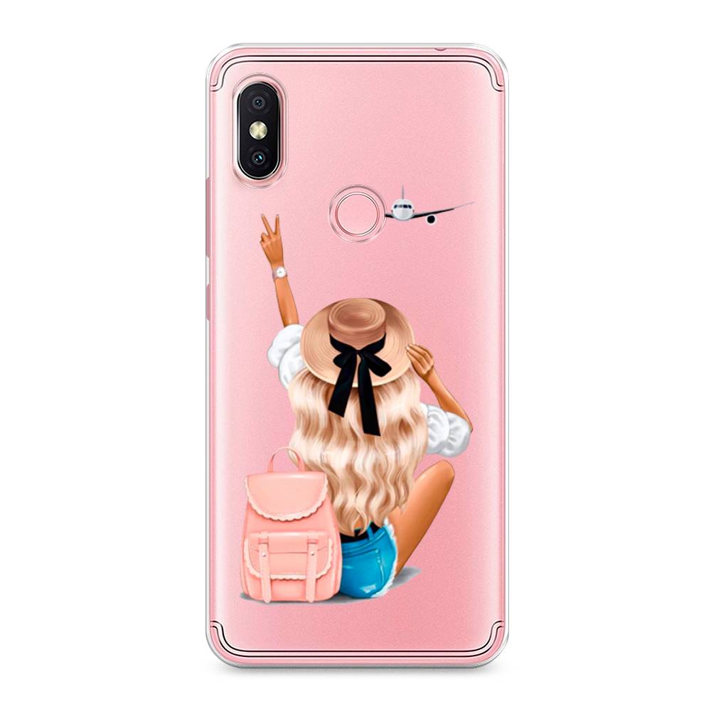 

Чехол Awog на Xiaomi Redmi S2 (Redmi Y2) "Автостопом самолетом", Разноцветный, 33650-7