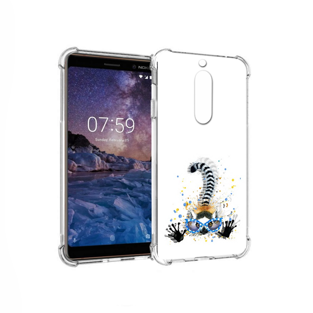 

Чехол MyPads Tocco для Nokia 7 лямур (PT95887.123.454), Прозрачный, Tocco