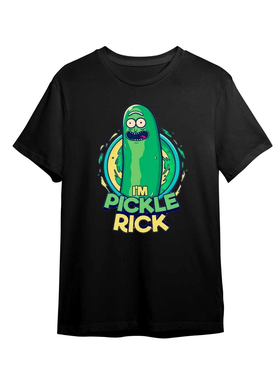 фото Футболка унисекс сувенирshop рик и морти/rick and morty 27 черная 3xl