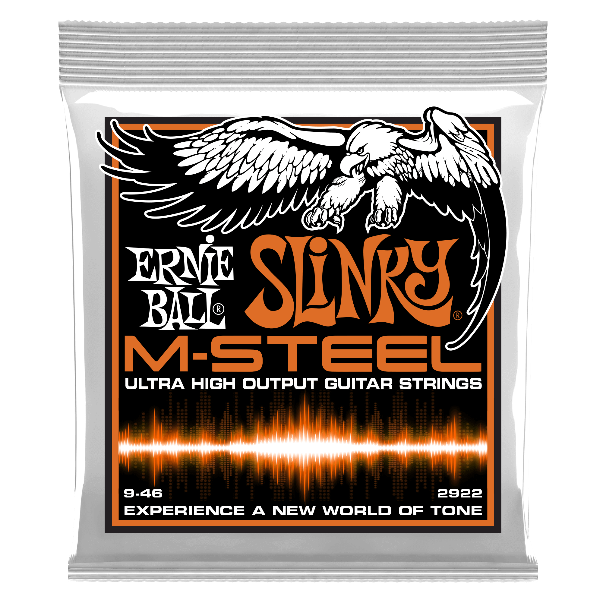 фото Струны для электрогитары ernie ball 2922 m-steel hybrid slinky 9-46