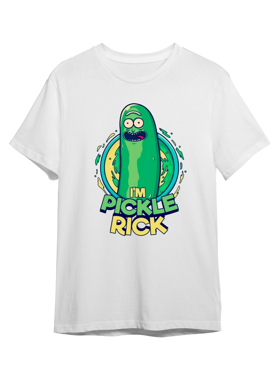 фото Футболка унисекс сувенирshop рик и морти/rick and morty 27 белая 3xl