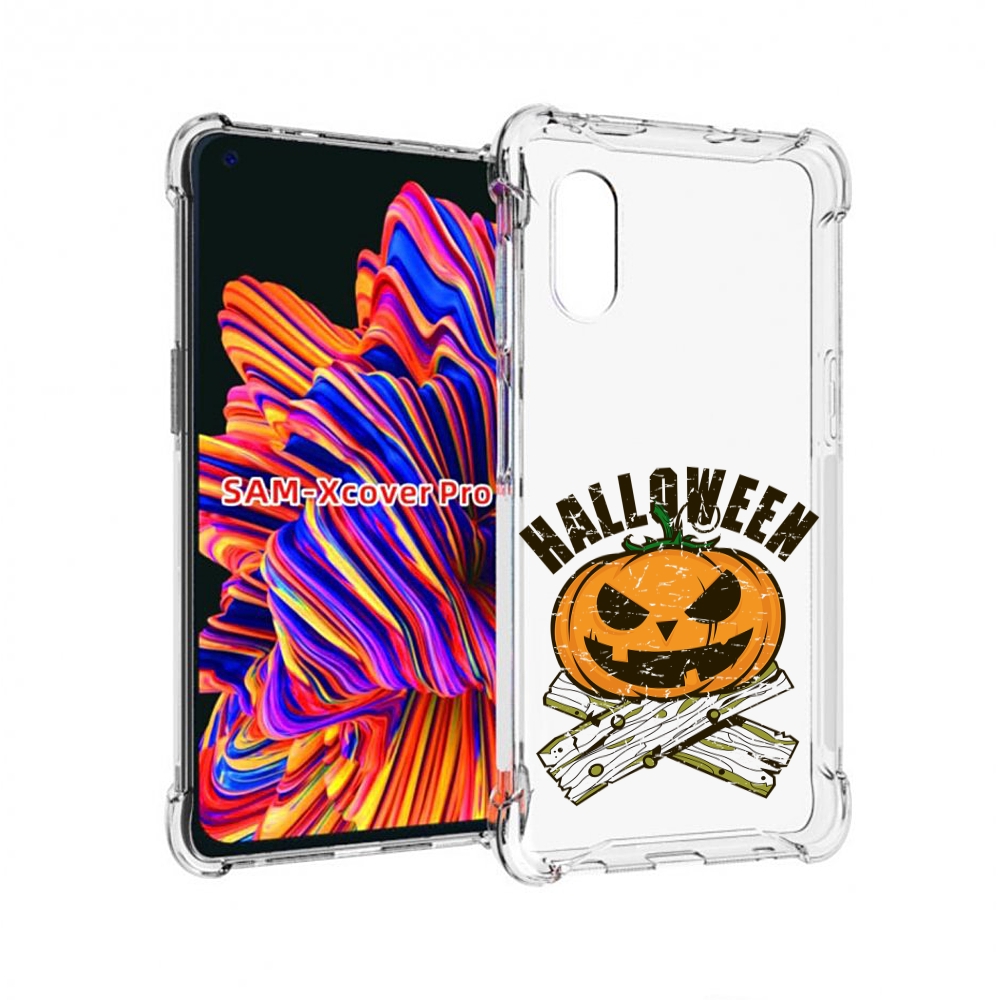 

Чехол MyPads Хэллоуин доски тыква для Samsung Galaxy Xcover Pro 1, Прозрачный, Tocco