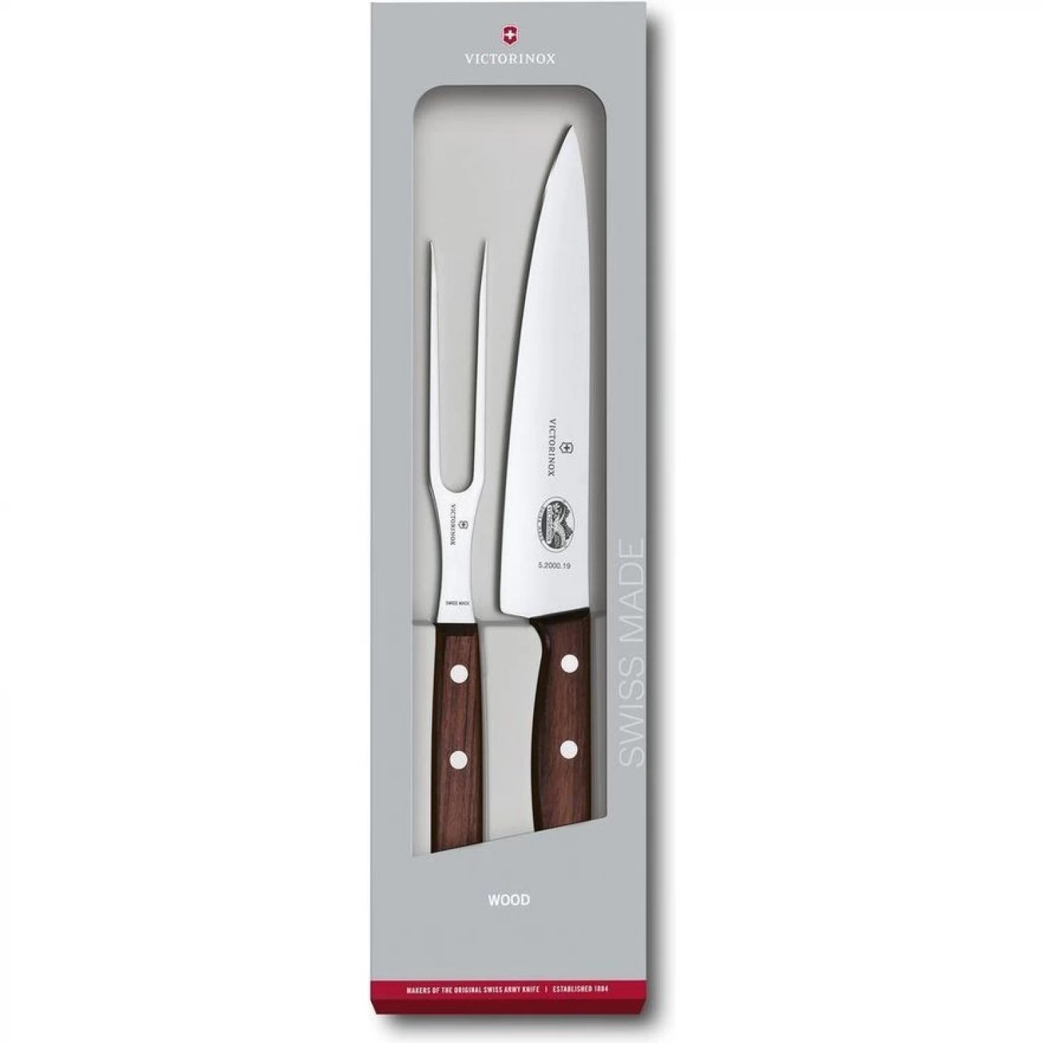 

Набор кухонных ножей VICTORINOX Wood 5.1020.2g, Набор кухонных ножей VICTORINOX Wood [5.1020.2g]