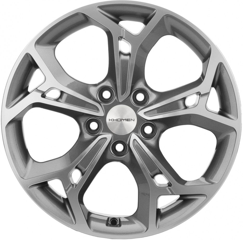 

Диск KHOMEN WHEELS, KHW1702 (X-trail) 7x17/5x114.3ET45 66.1, Серебристый