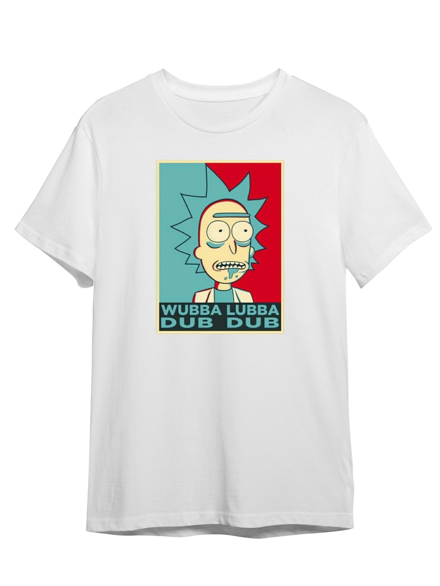 фото Футболка унисекс сувенирshop рик и морти/rick and morty 7 белая 2xl