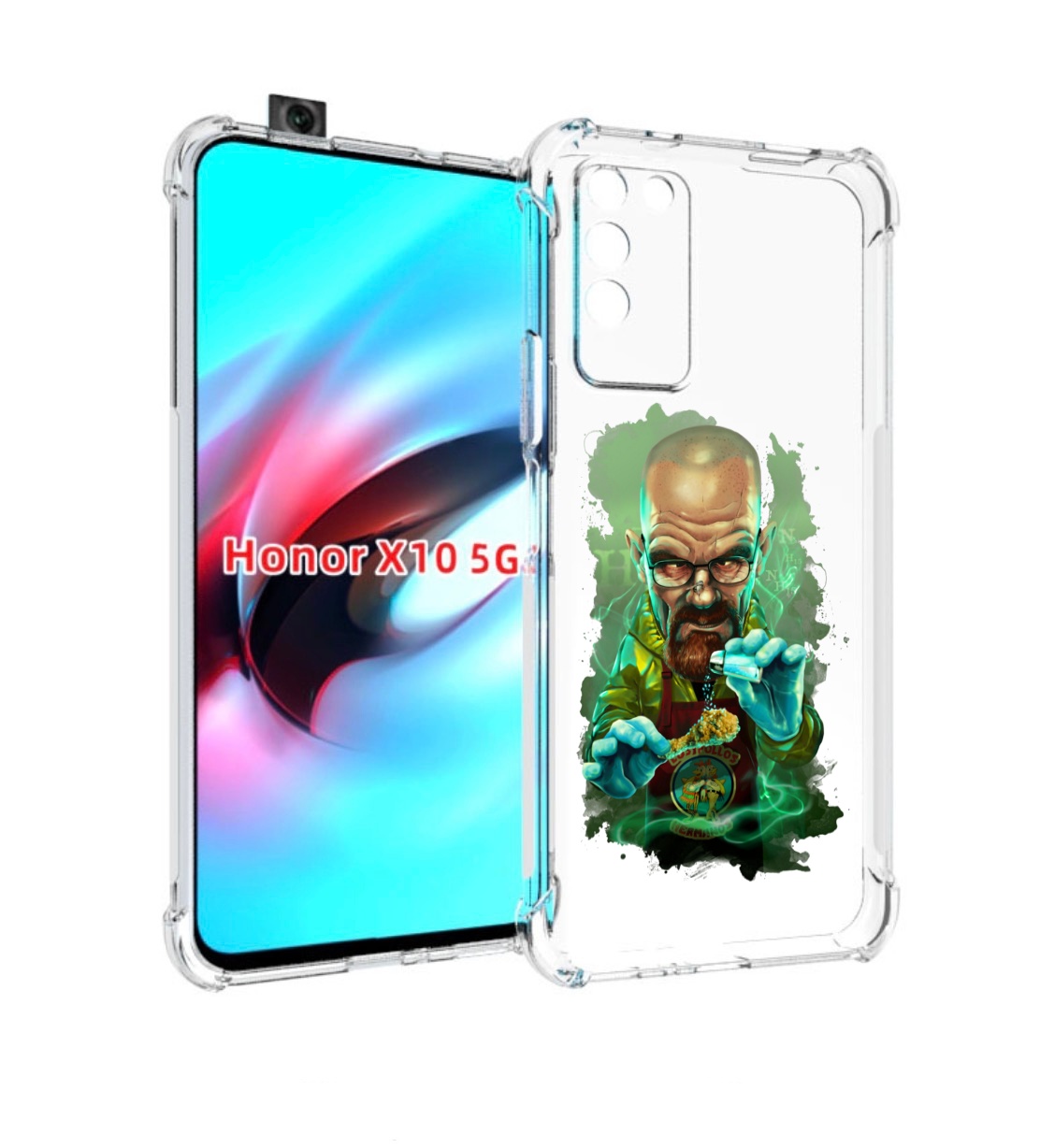 

Чехол MyPads повар для Honor X10, Прозрачный, Tocco